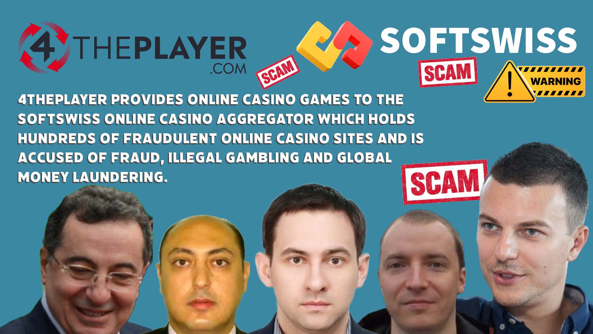 4ThePlayer - softswiss scam - Casino by Softswiss